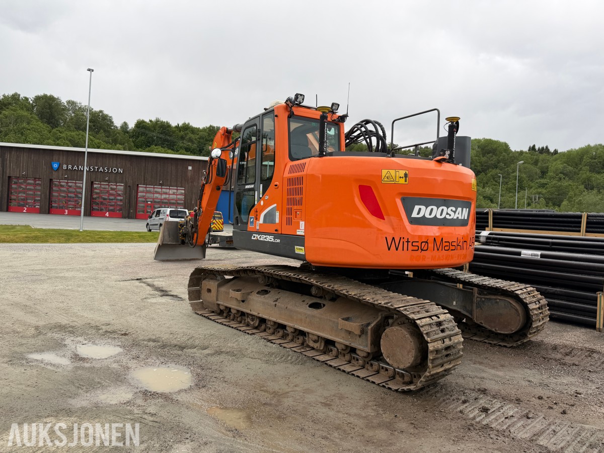 2018 Doosan DX235LCR-5 Beltegraver