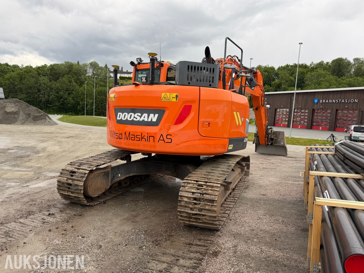 2018 Doosan DX235LCR-5 Beltegraver