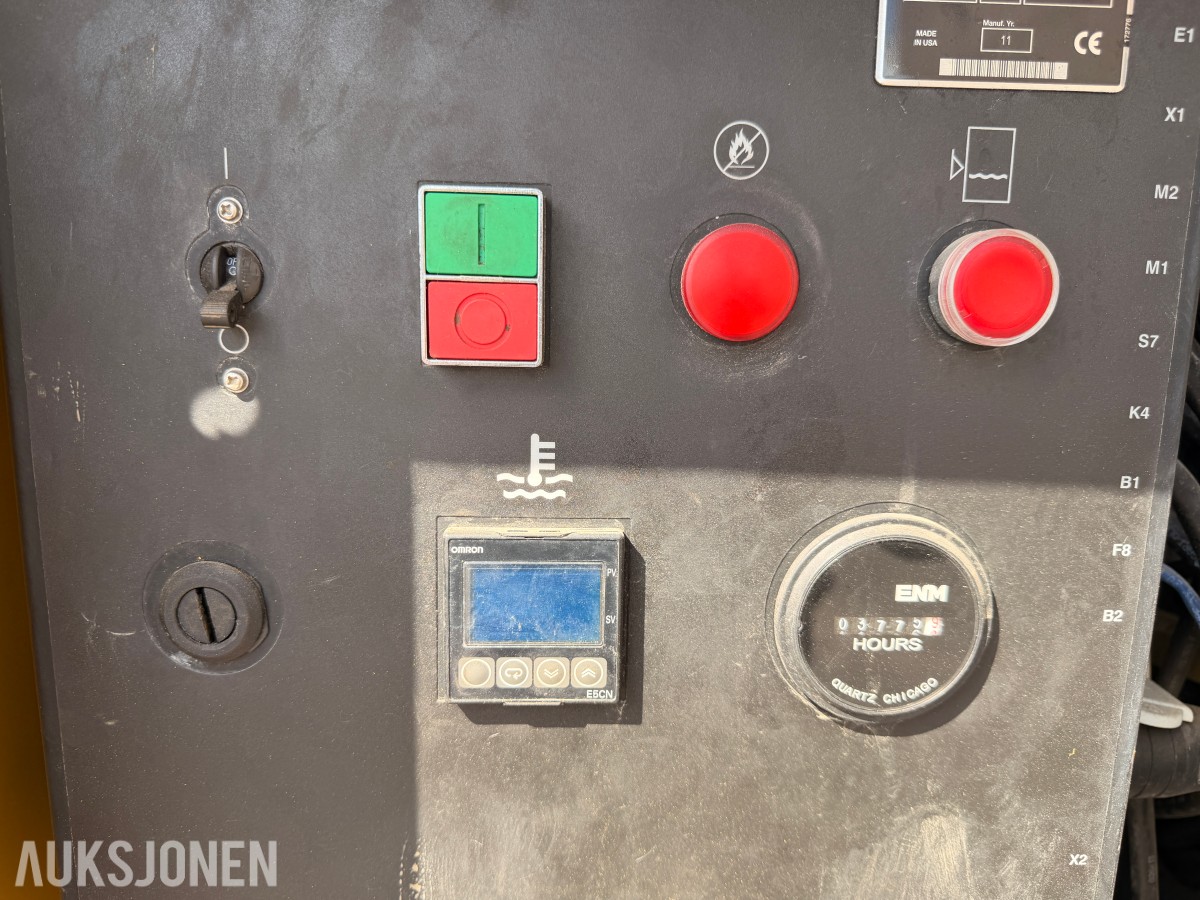 2011 Wacker Neuson HSH350 hydronisk overflatevarmer / teletiner på tilhenger
