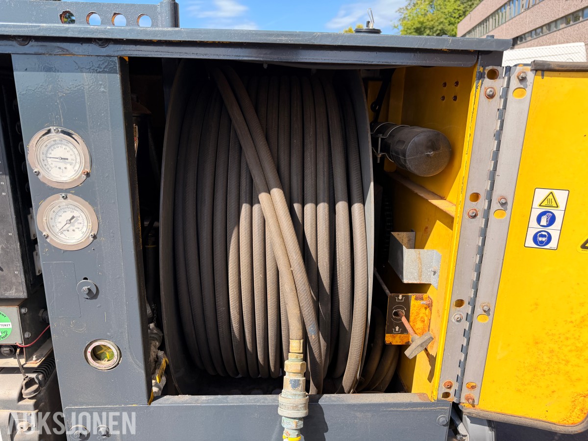 2011 Wacker Neuson HSH350 hydronisk overflatevarmer / teletiner på tilhenger