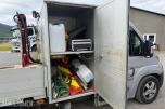 2018 Peugeot Boxer Planbil med Fassi-kran og verktøyskap