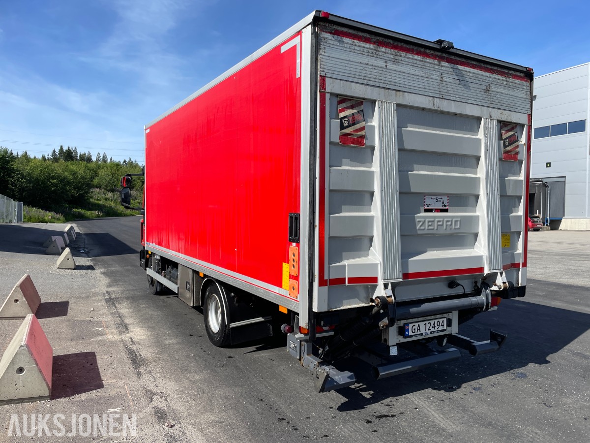2021 Iveco 120ELG/P skap m/bakløfter gassbil