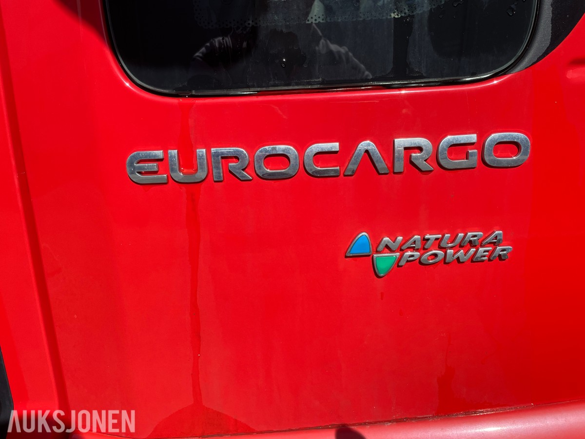 2021 Iveco 120ELG/P skap m/bakløfter gassbil