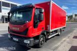 2021 Iveco 120ELG/P skap m/bakløfter gassbil