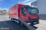 2021 Iveco 120ELG/P skap m/bakløfter gassbil