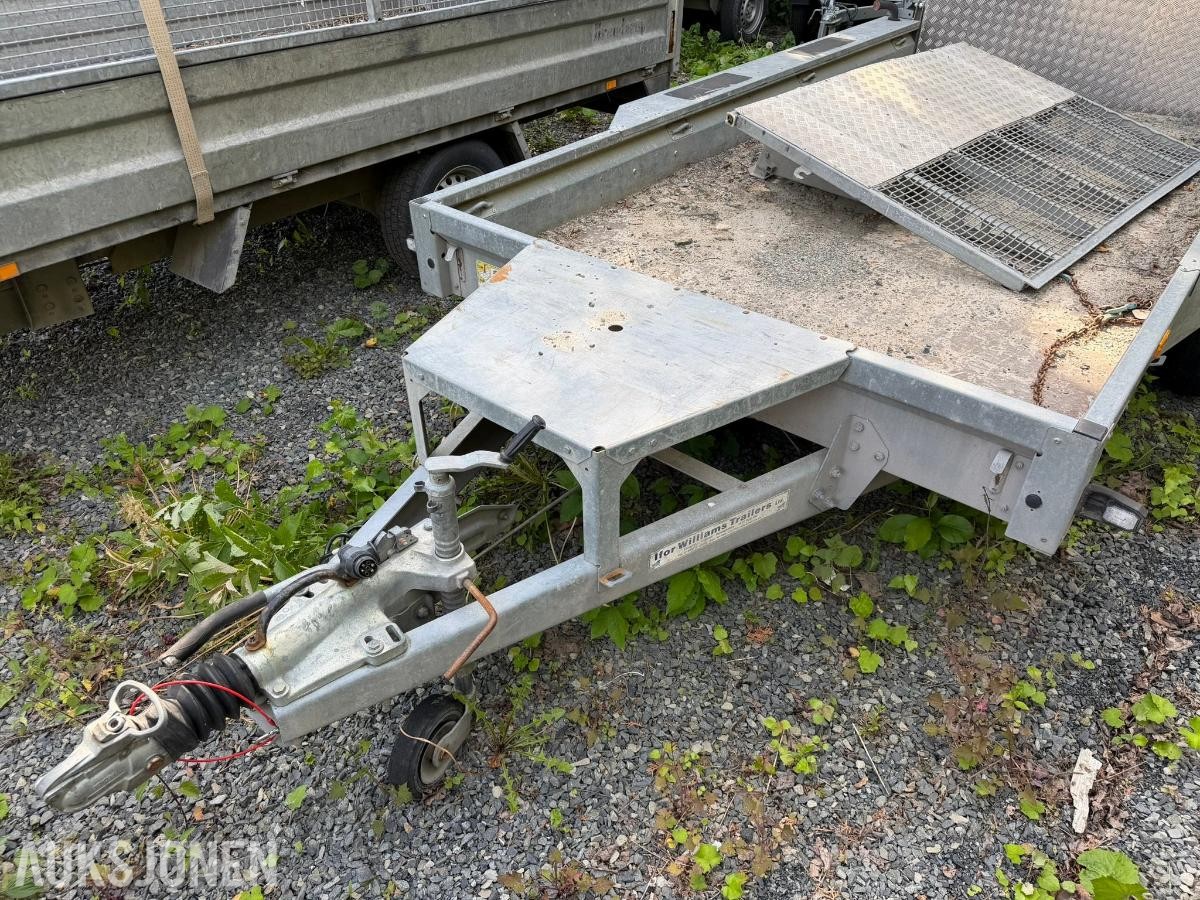 2016 Ifor Williams GX126 Maskinenger – 3500kg, 120cm rampe