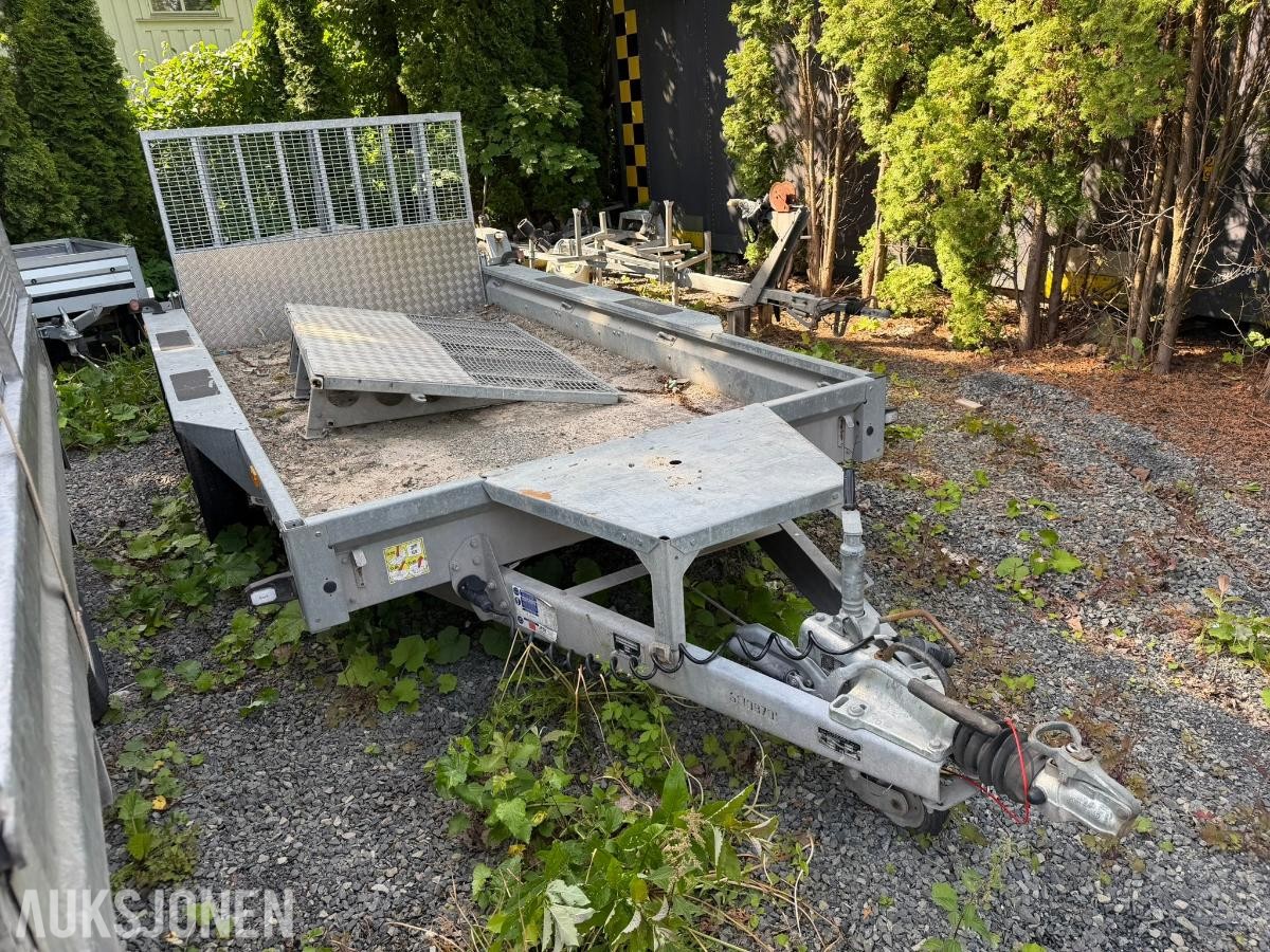 2016 Ifor Williams GX126 Maskinenger – 3500kg, 120cm rampe