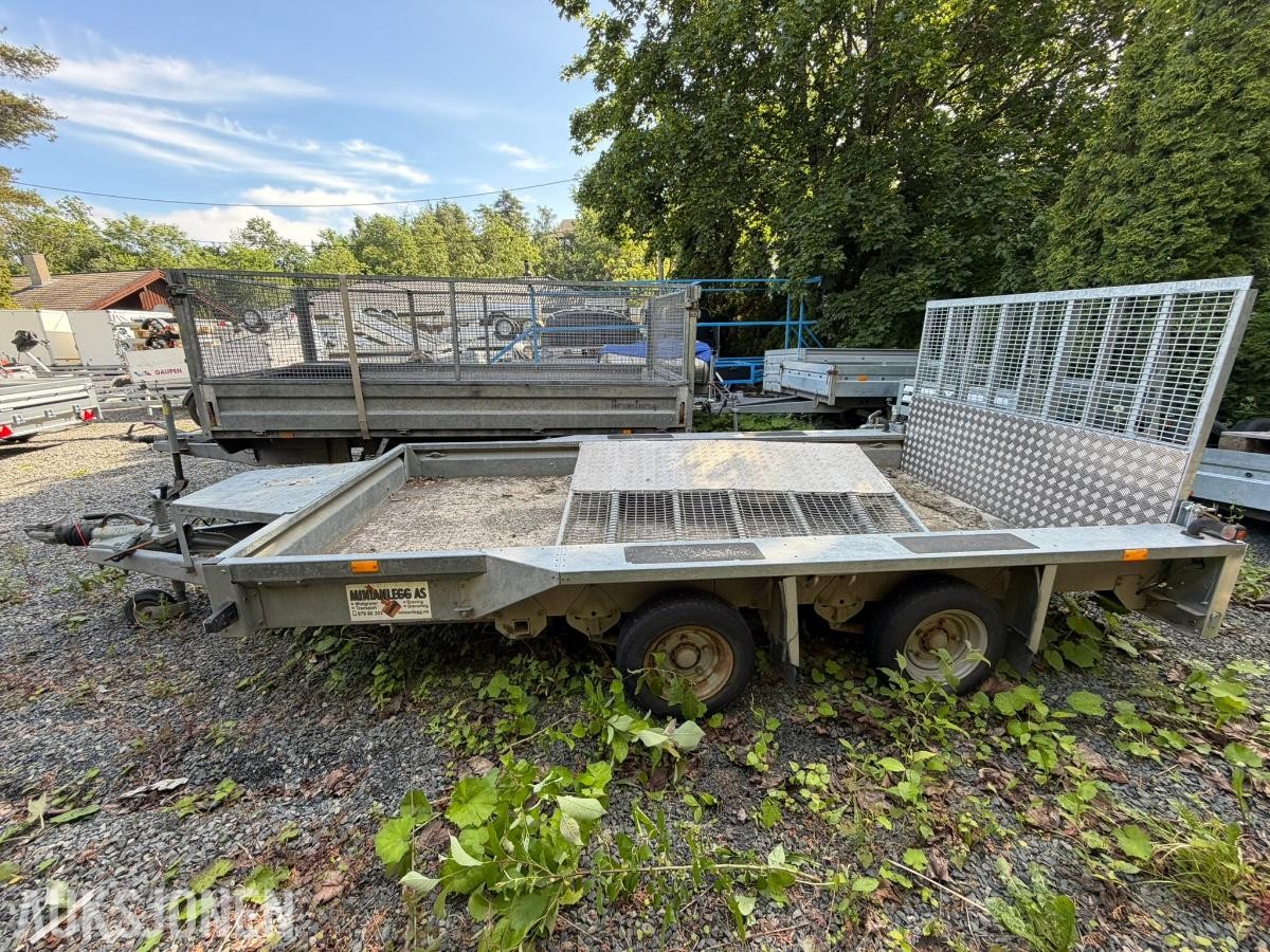 2016 Ifor Williams GX126 Maskinenger – 3500kg, 120cm rampe