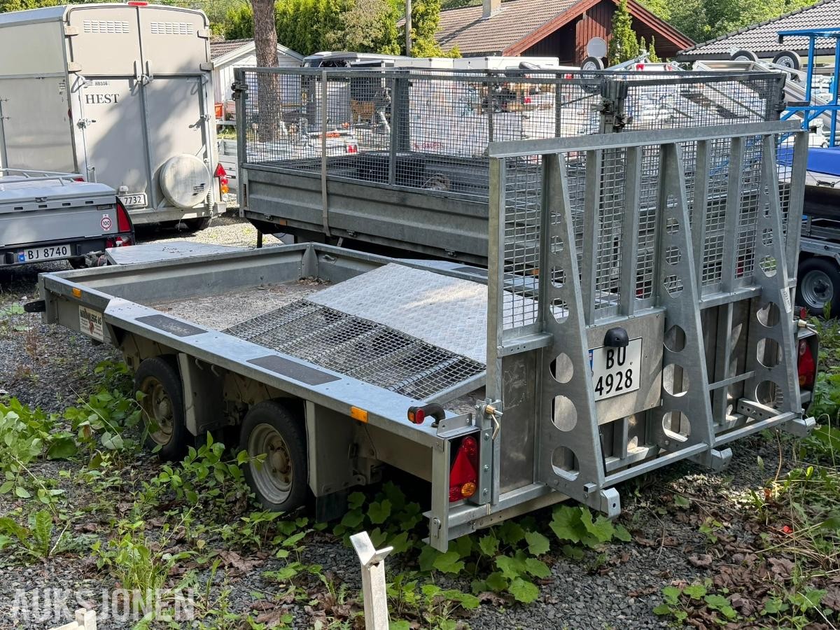2016 Ifor Williams GX126 Maskinenger – 3500kg, 120cm rampe