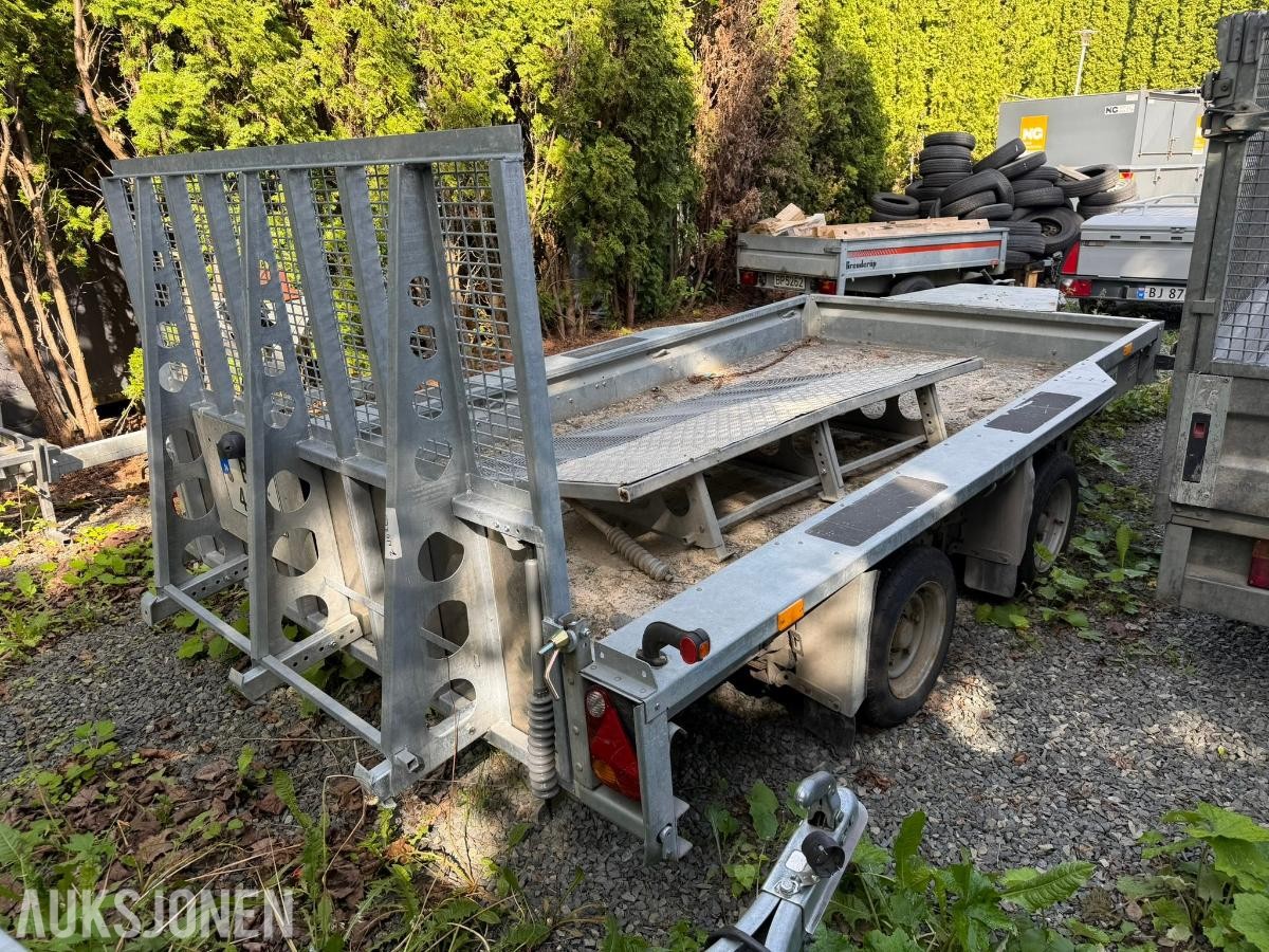 2016 Ifor Williams GX126 Maskinenger – 3500kg, 120cm rampe