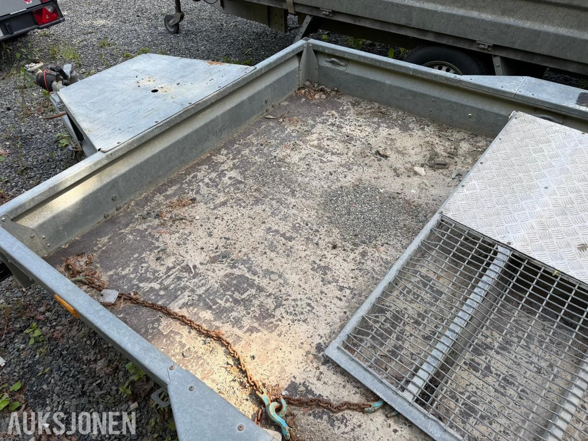 2016 Ifor Williams GX126 Maskinenger – 3500kg, 120cm rampe