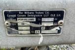 2016 Ifor Williams GX126 Maskinenger – 3500kg, 120cm rampe