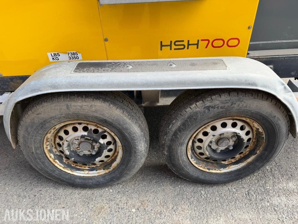 2011 Wacker Neuson HSH 700 Teletiner, 8480 timer