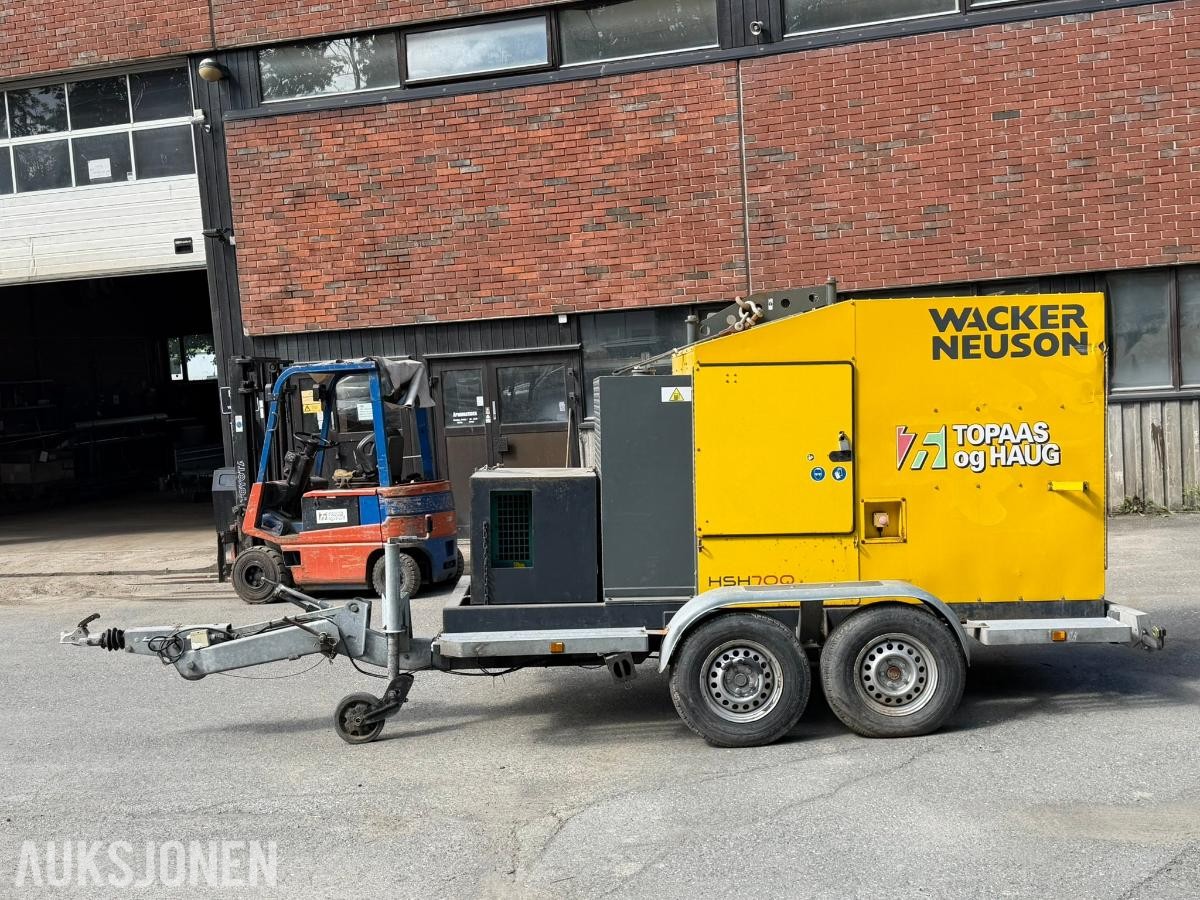 2011 Wacker Neuson HSH 700 Teletiner, 8480 timer