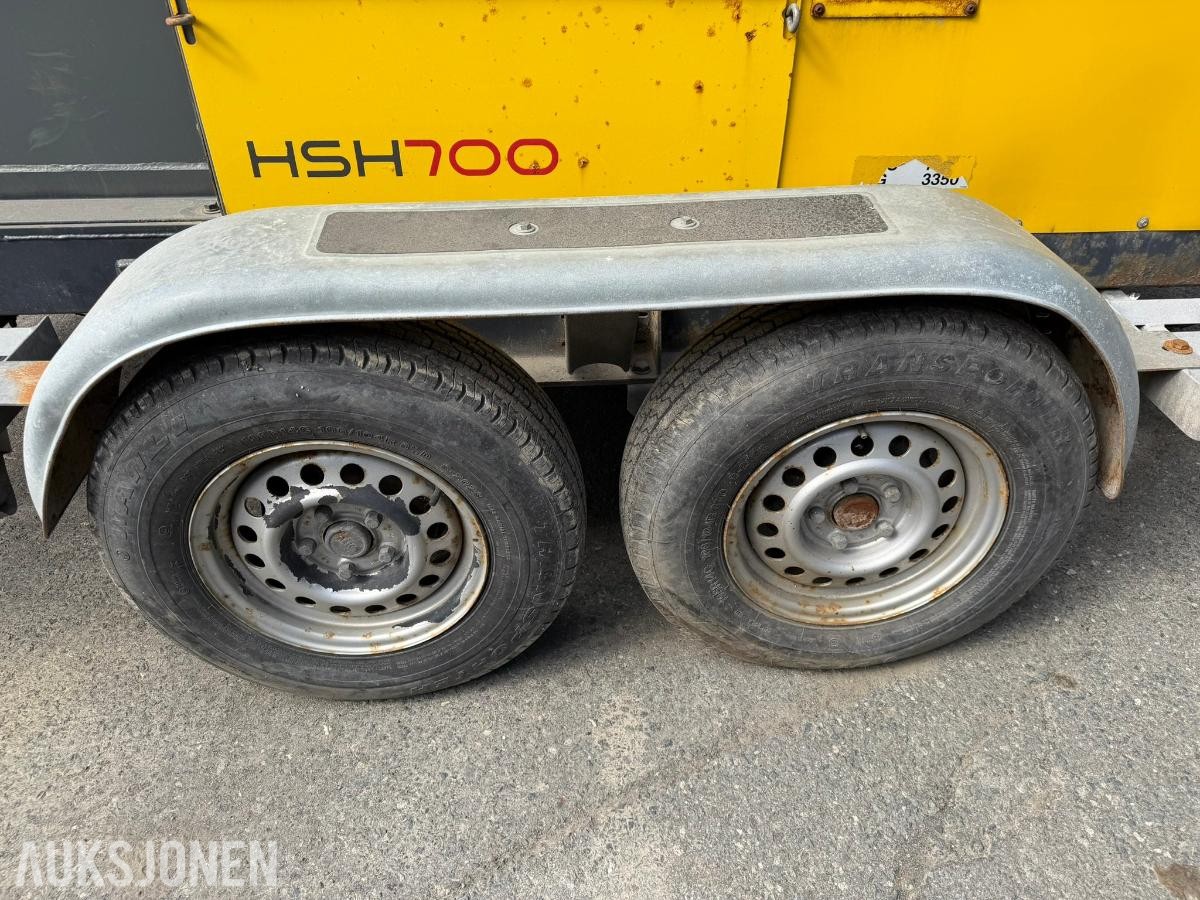 2011 Wacker Neuson HSH 700 Teletiner, 8480 timer