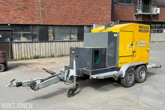 2011 Wacker Neuson HSH 700 Teletiner, 8480 timer