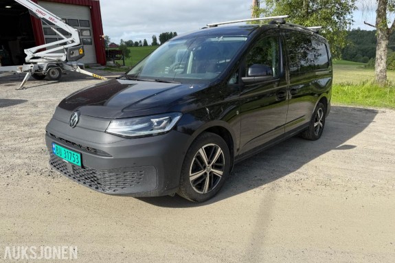 2022 Volkswagen Caddy Maxi, CARGO DSG 122HK | WEBASTO | ERGOCOMFORT | NAVI | RYGGEKAMERA | HENGERFESTE, 119975km
