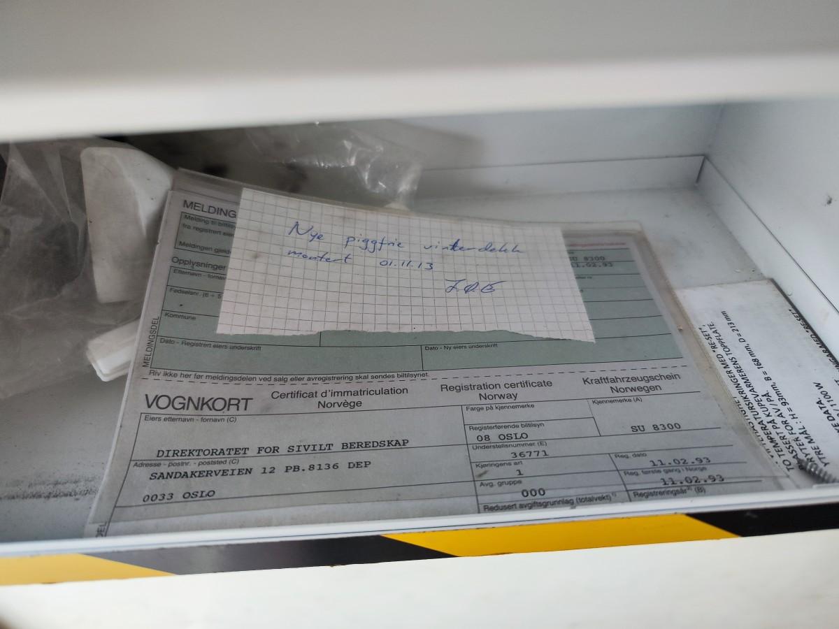 1993 Tysse A 650ULIS skaphenger med takgrind og strømopplegg