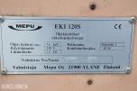 Mepu EKI 120S oljefyrt byggtørker / varmluftsaggregat 120 kW