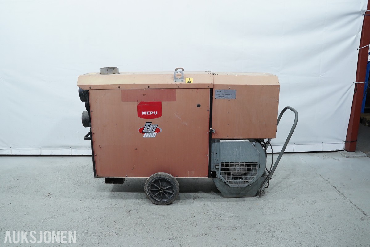 2013 Mepu EKI 120S oljefyrt byggtørker / varmluftsaggregat 120 kW