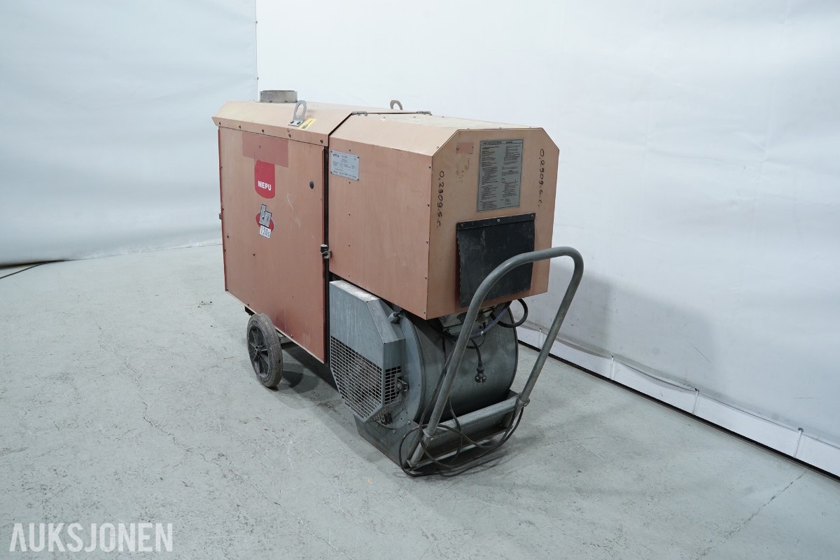 2013 Mepu EKI 120S oljefyrt byggtørker / varmluftsaggregat 120 kW