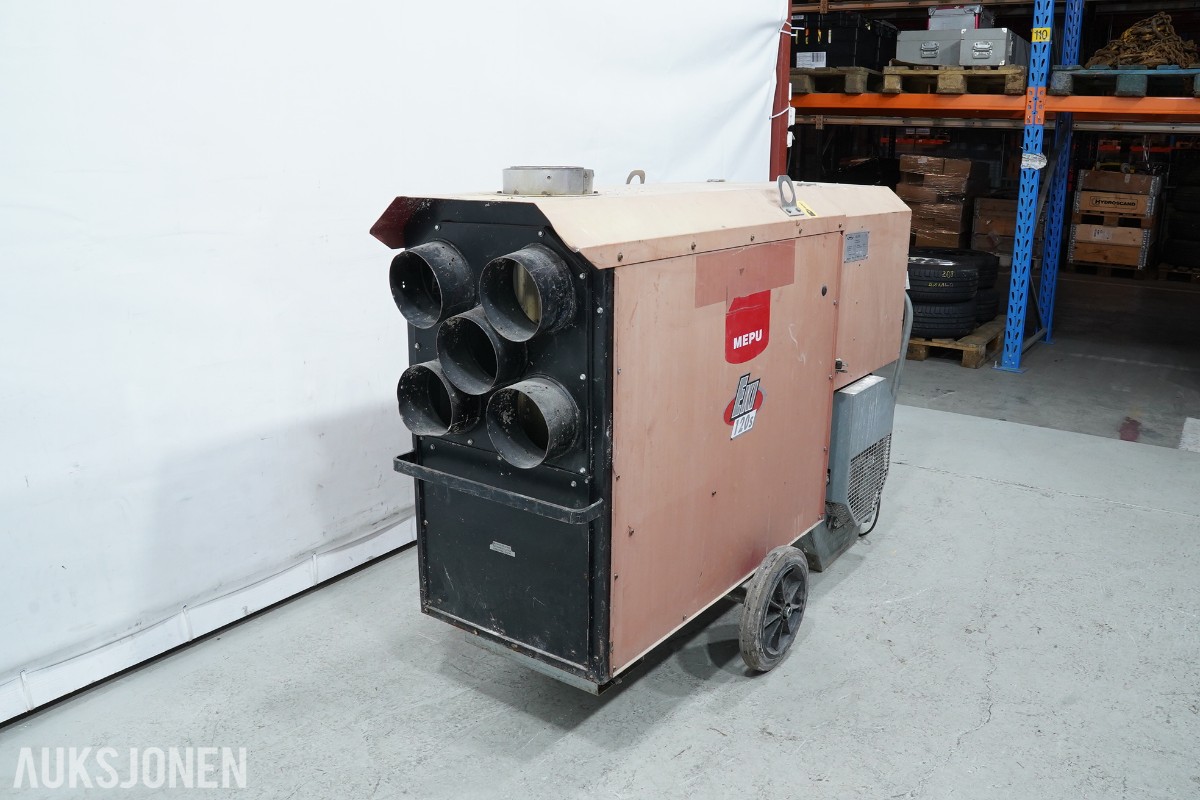 2013 Mepu EKI 120S oljefyrt byggtørker / varmluftsaggregat 120 kW