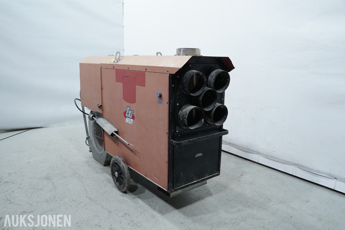 2013 Mepu EKI 120S oljefyrt byggtørker / varmluftsaggregat 120 kW