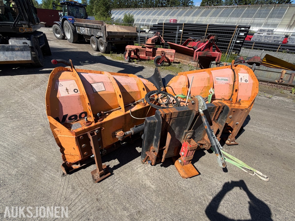 2016 TELLEFSDAL V90 - 320 CM - V-PLOG - TREPUNKTFESTE