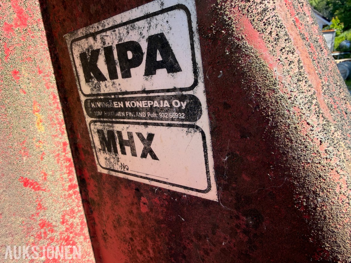 KIPA MHX VEIHØVELSKJÆR CA. 300 CM - TREPUNKTSFESTE