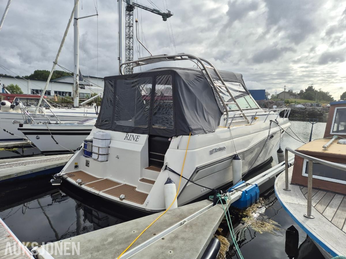 1990 Cruisers 3670 båt med 2 stk yanmar 370hk