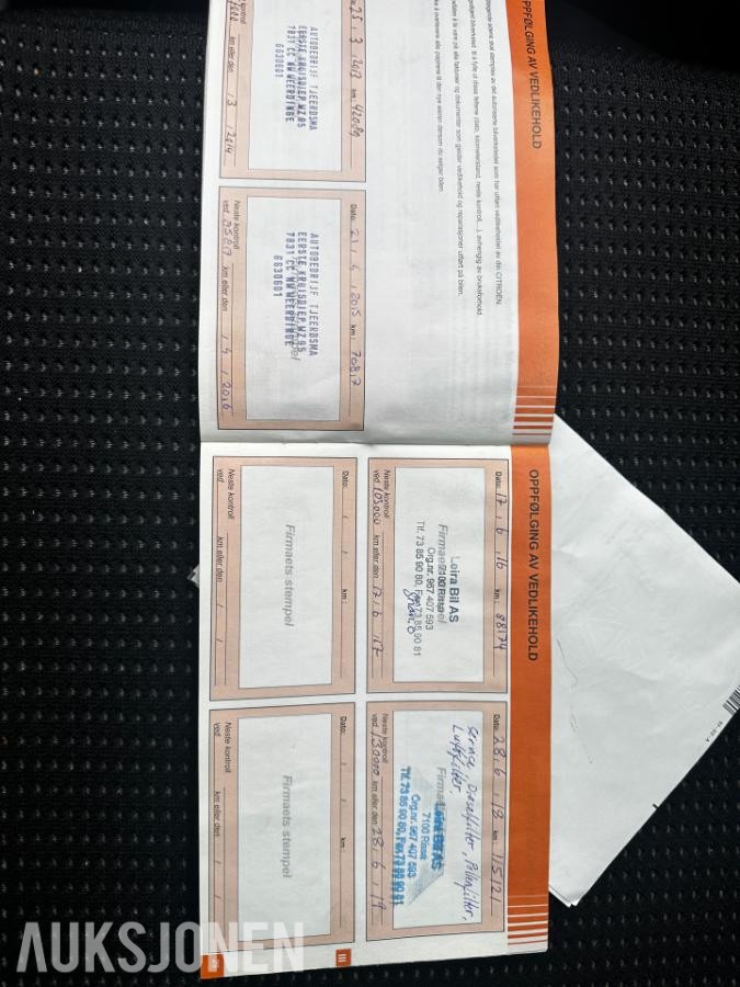 2010 Citroen C4 1.6 Diesel, 165000km, Reparasjonsobjekt
