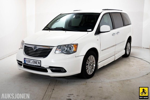 2012 Lancia VOYAGER 2.8 D 163HK AUT SKINN OPPVARMET RATT NAVI KAMERA