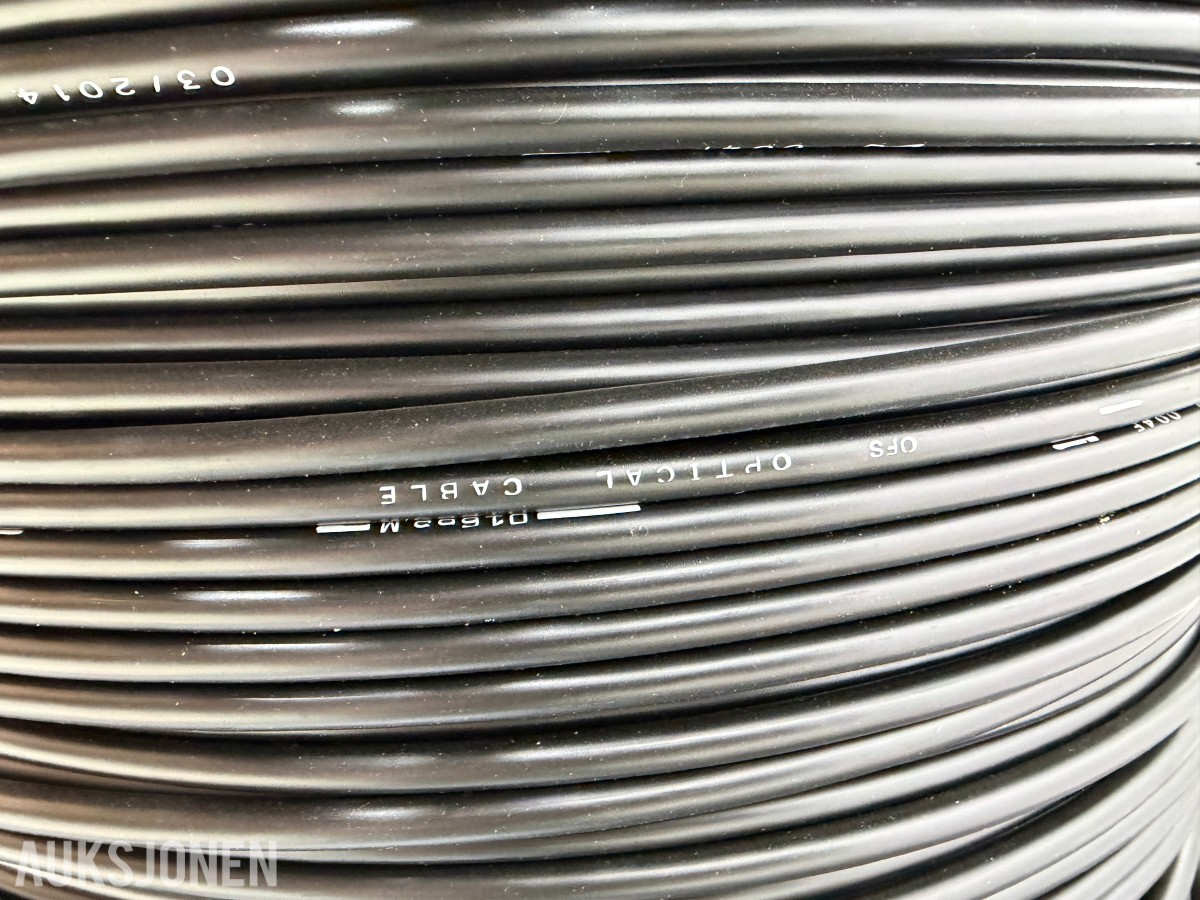 6 STK kabeltrommel Fiberkabler på kabeltromler – OFS Optical Cable ADSS