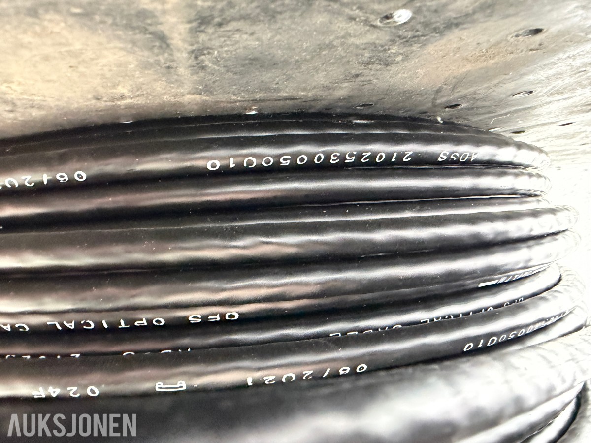 6 STK kabeltrommel Fiberkabler på kabeltromler – OFS Optical Cable ADSS