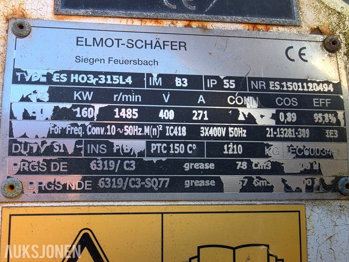 2021 Korfmann AL16-600 Tunnelvifte