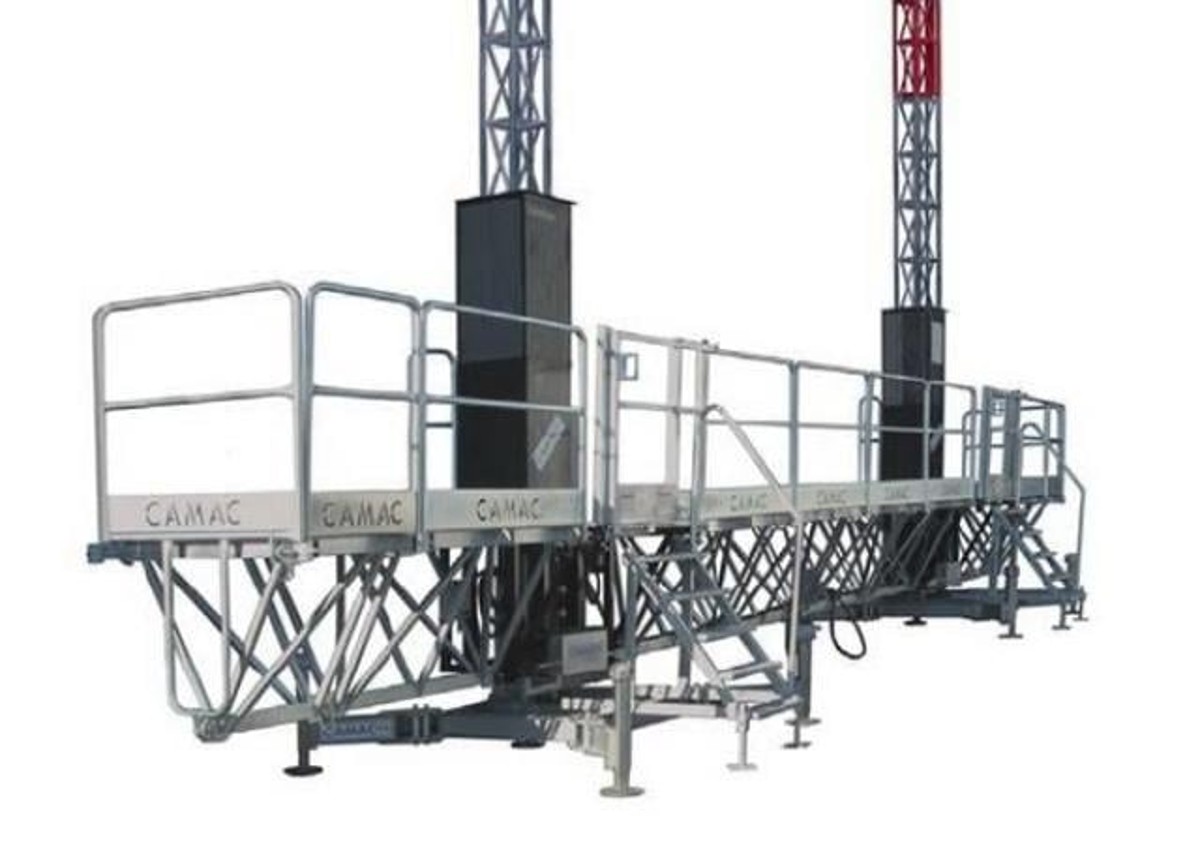 2007 Camac 3000 fasade/mastklatrer