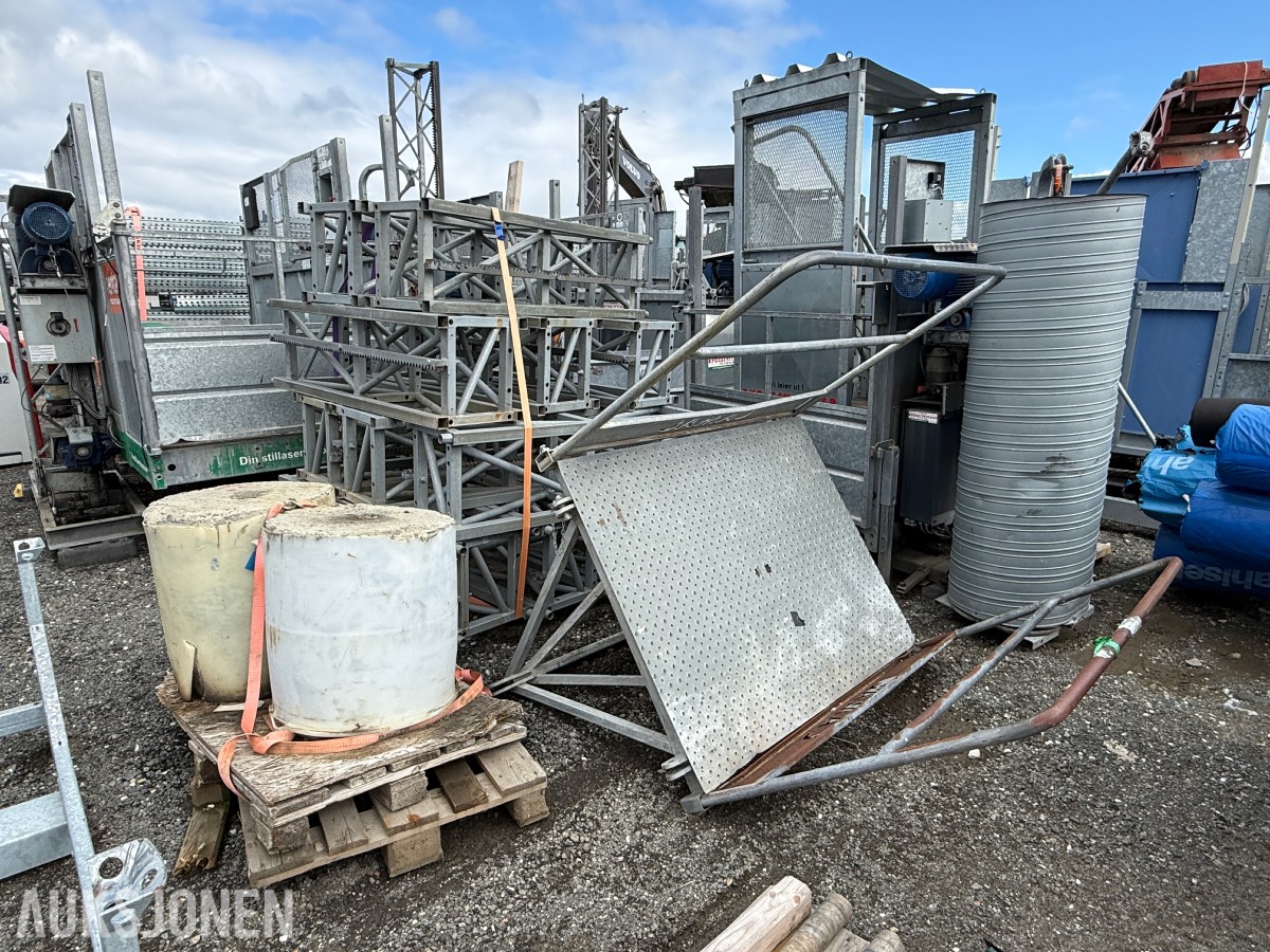 2007 Camac 3000 fasade/mastklatrer