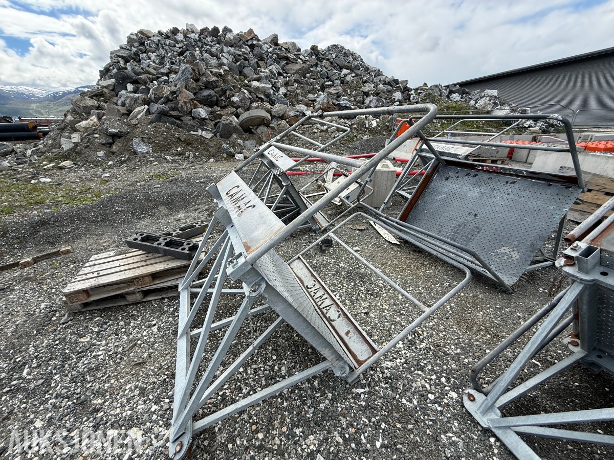 2007 Camac 3000 fasade/mastklatrer