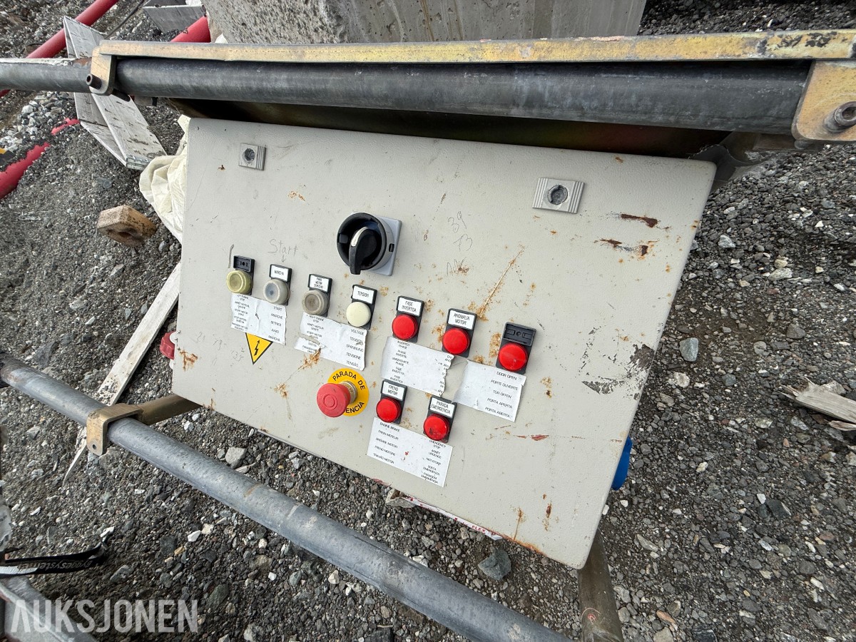 2007 Camac 3000 fasade/mastklatrer