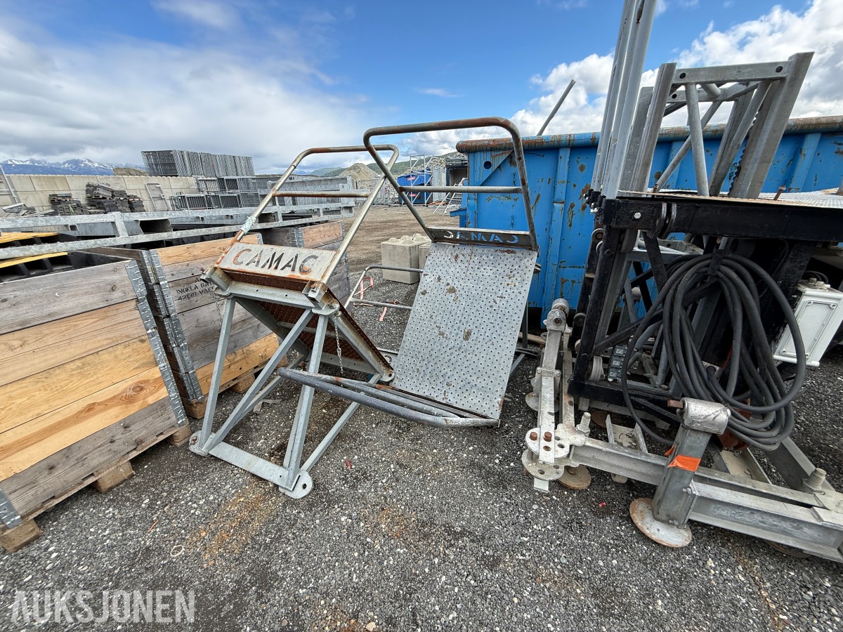2007 Camac 3000 fasade/mastklatrer