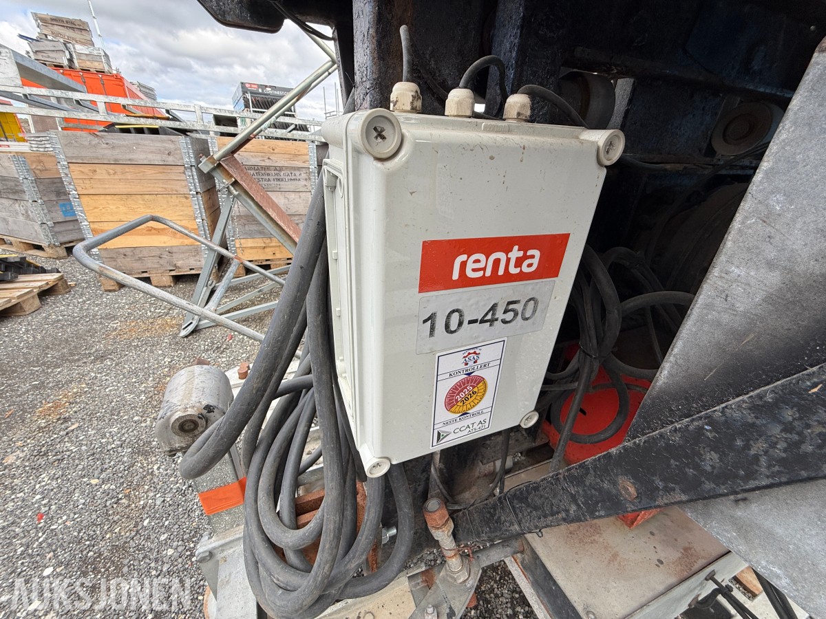 2007 Camac 3000 fasade/mastklatrer