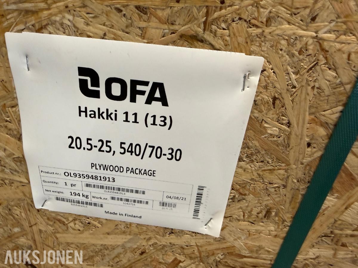 2021 OFA Hakki 11 Kjetting - ett par 20.5-25/540/70-30