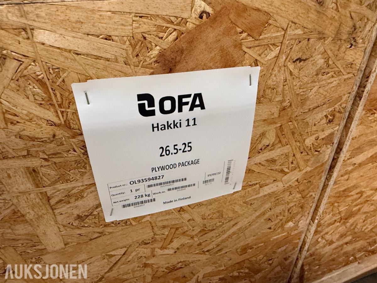 2022 OFA Hakki 11 - 2 Par 26.5-25 kjettinger (4stk)