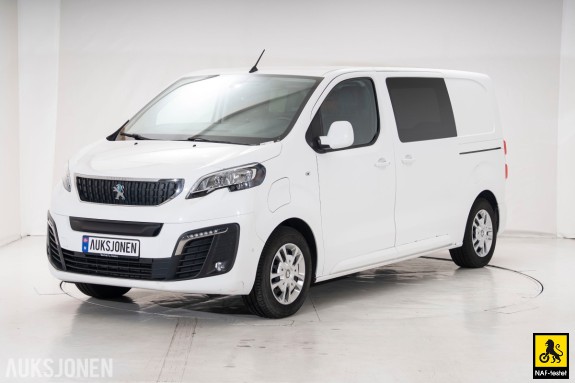 2021 Peugeot e-Expert 75 KWH 136 HK L2 AUT HENGERFESTE KAMERA CRUISE SKYVEDØRER