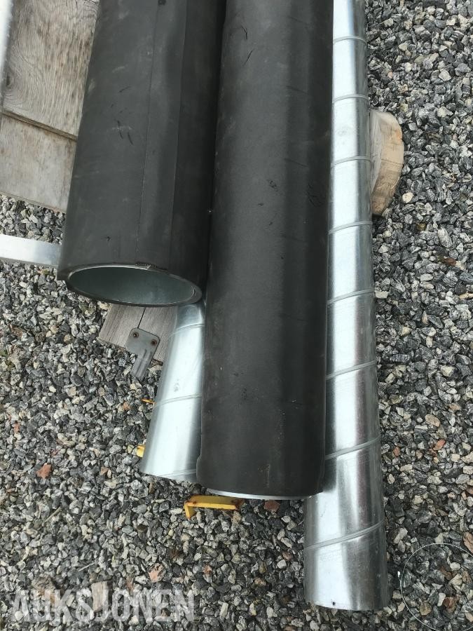 Ventilasjonsdeler div. deler og dimensjoner