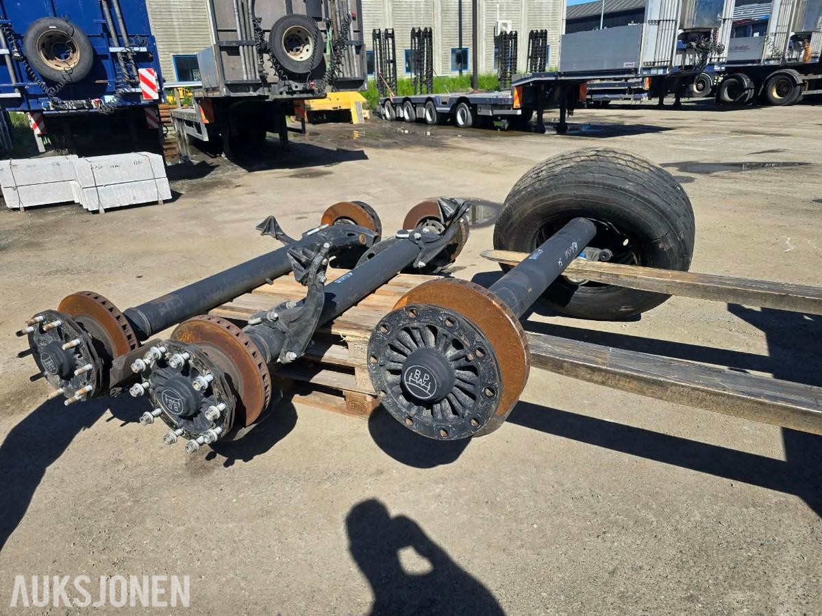 BPW SRBF akselsett – 3 stk akslinger med skivebremser