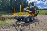 2025 Timber Trailer TR-140 - Lastebærer med kran, radio / fjernkontroll