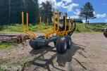 2025 Timber Trailer TR-140 - Lastebærer med kran, radio / fjernkontroll