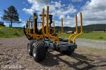 2025 Timber Trailer TR-140 - Lastebærer med kran, radio / fjernkontroll