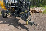 2025 Timber Trailer TR-140 - Lastebærer med kran, radio / fjernkontroll